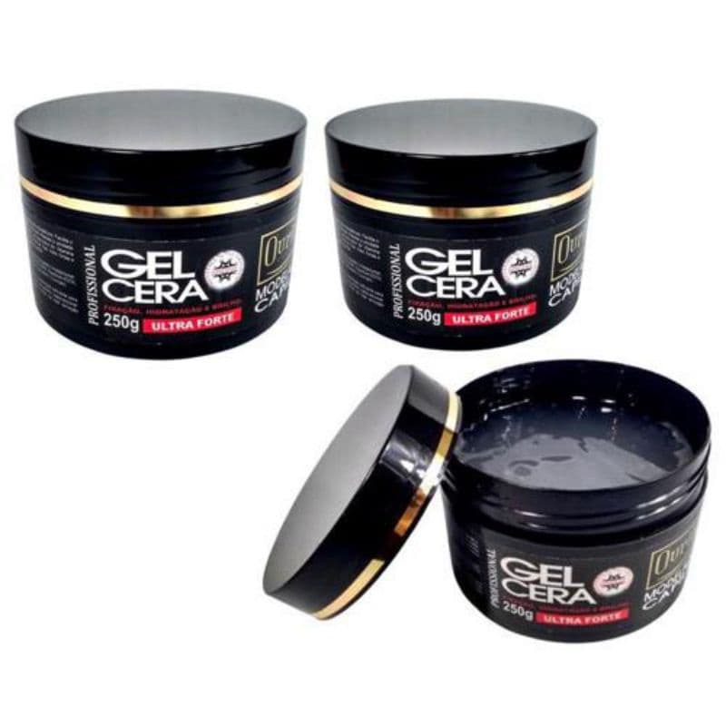 Gel Cera Ouribel 250g cx 3 unidades - ATACADO