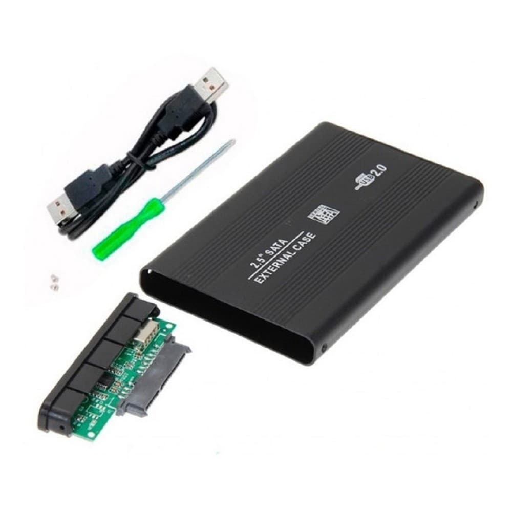 Case Sata 2.5 Hd Externo 80 160gb 250gb 320gb 500gb Usb 2.0