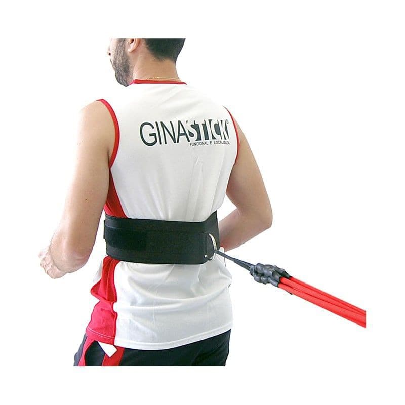 Cinto Para Tração 4 Elásticos, Extensor, Exercício, Rubber, Faixa Elástica, Treinamento, Futebol