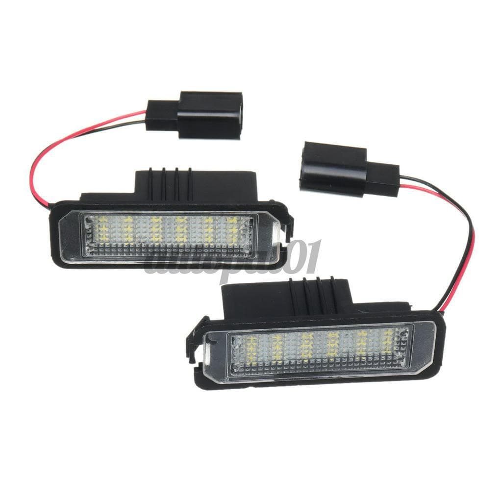 Nova 12 V Led Lâmpada Luz Da Placa De Licença Para Vw Golf 4 / 5 / 6 Polo Lupo 9n Passat B6 Leon2