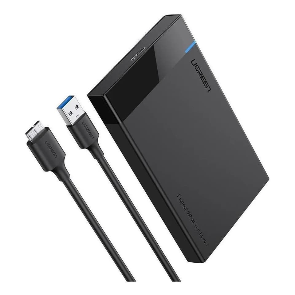 Ugreen - Case Hd Sata Ssd 2,5 De Notebook Para Usb 3.0 30848