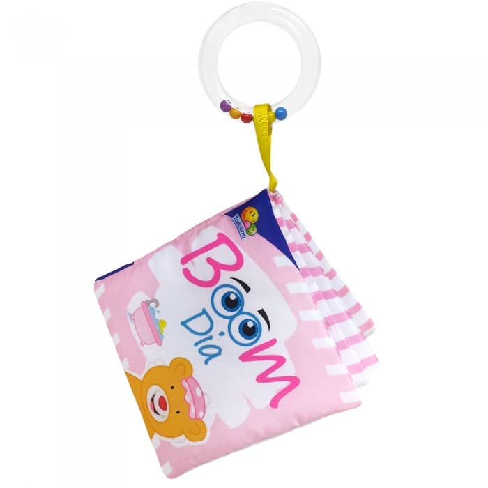 Livro de Pano Um Toque de Carinho! Bom Dia