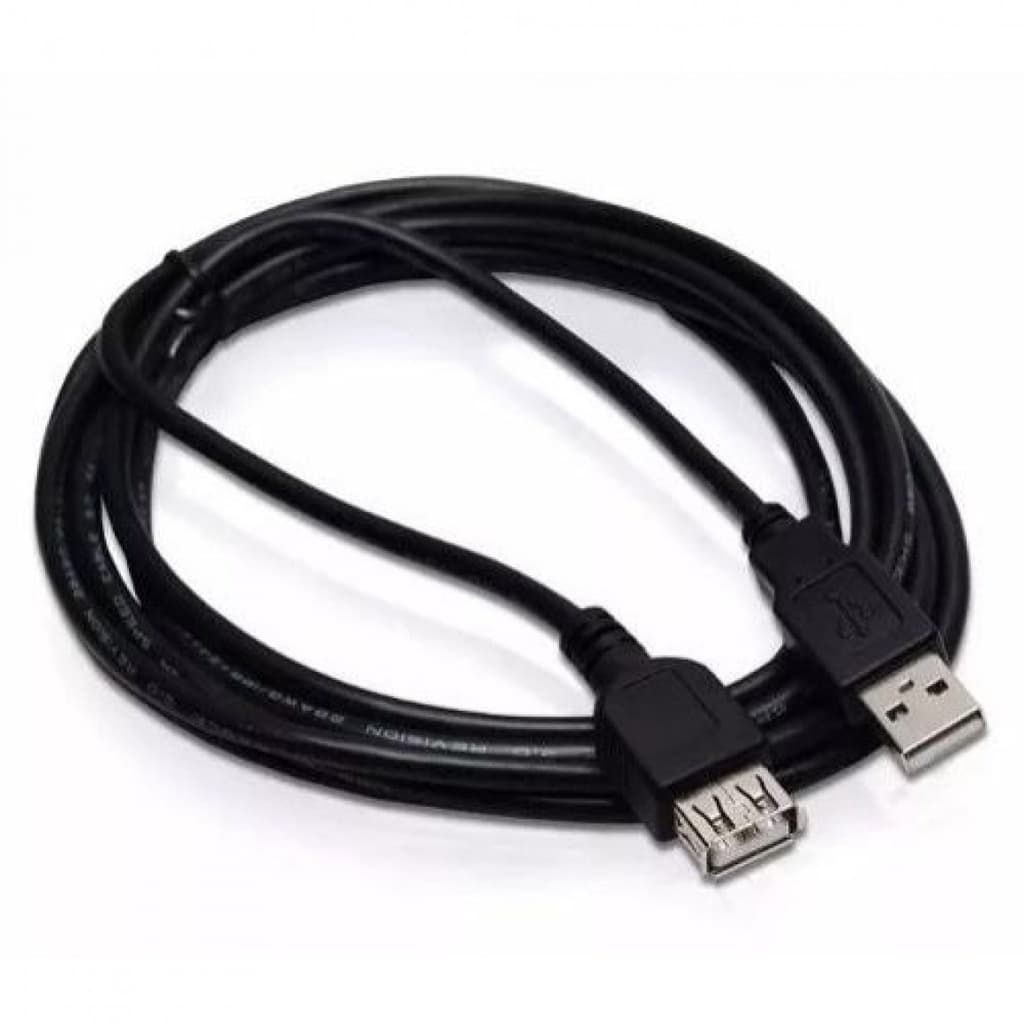 Cabo Extensor 2m Usb 2.0  USB Macho x USB Femea 2 Metros