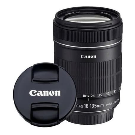 Tampa Lente Canon 18-135mm Frontal 67mm Logotipo