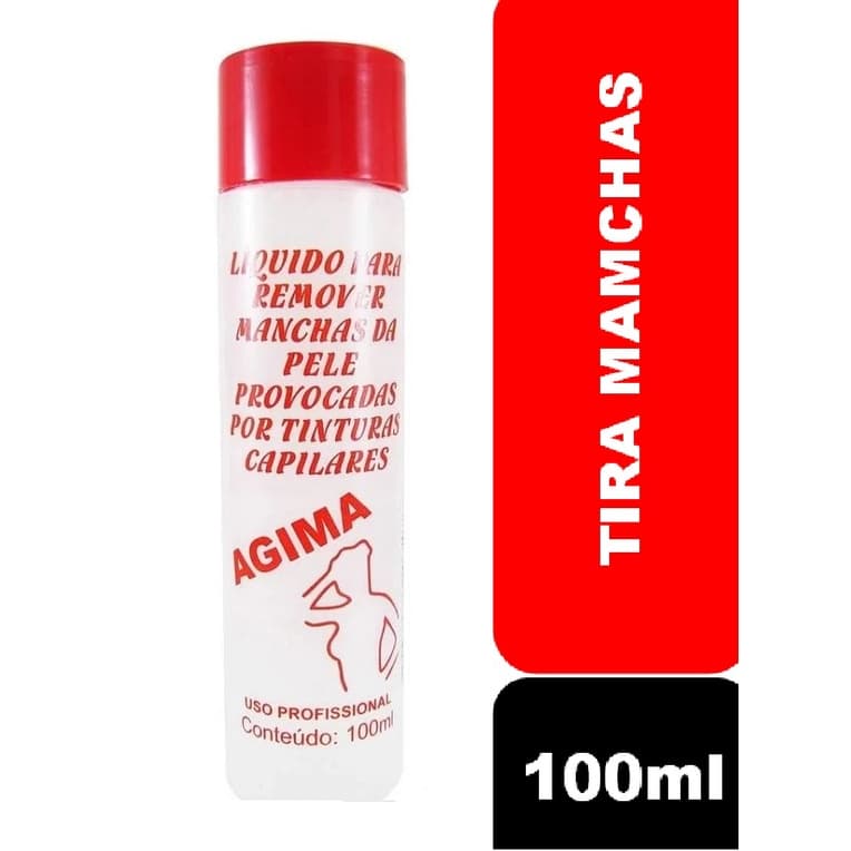 Removedor/Tira Manchas de Tinturas Da Pele Agima 100ml