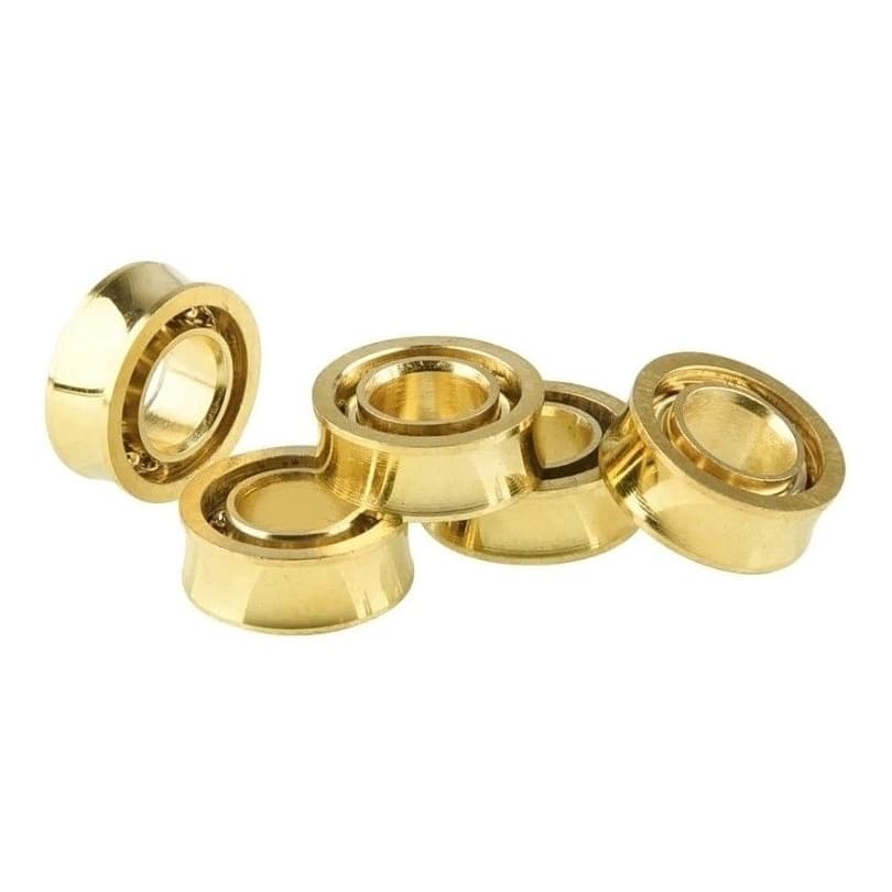 Rolamento Concavo Dourado 12 Esferas Para Yoyo Rolamento Responsivo e Não Responsivo