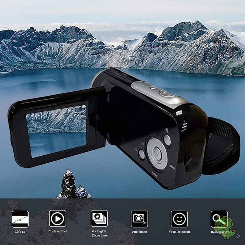 Filmadora De Vídeo Mini Câmera Digital DV Filmadoras Gravador HD