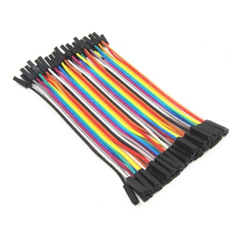 Jumpers 10cm MxM, MxF, FxF - Flat Com 40 Cabos