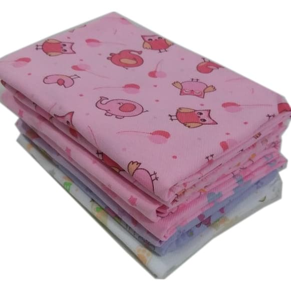 Cueiro 80x80cm para Bebê overlock sem crochê - Cueiro Infantil - Cobertor estampado infantil, bebê e recém nascido - coberta infantil - enxoval