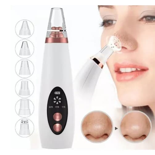 Removedor De Cravos Espinhas Cleaning  Sugador Poros Acne Sucção Usb Recarregável