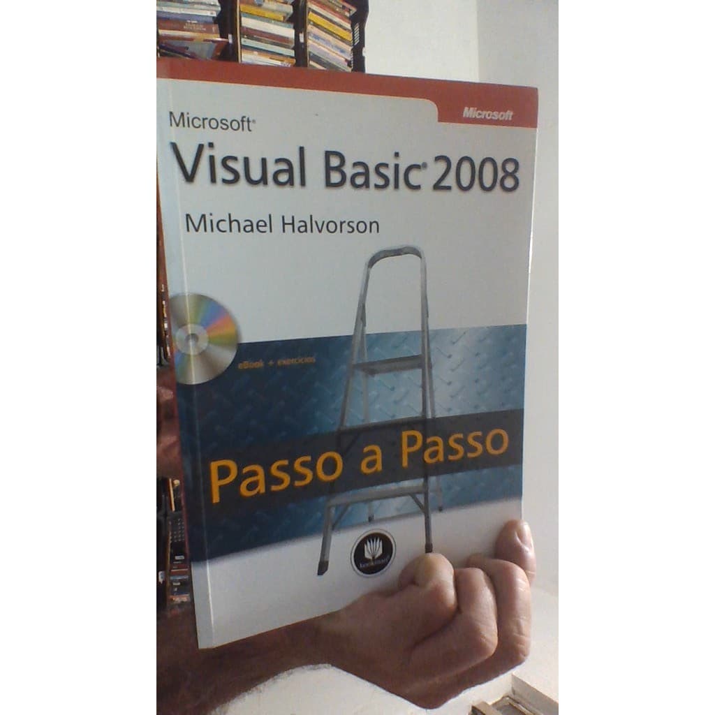 livro microsoft, visual basic 2008, passo a passo, michael halvorson, ed bookman