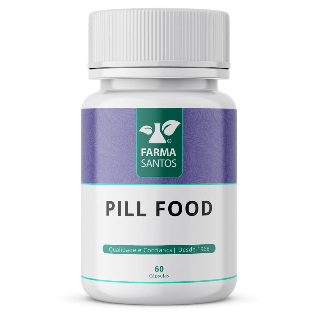 Pill Food 60 Cápsulas Cabelos Mais Fortes