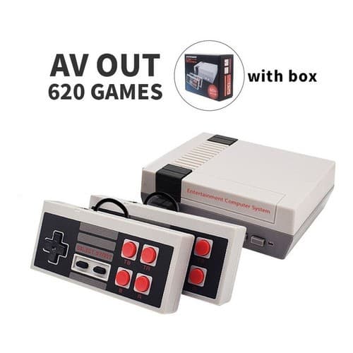 Video Game Retro 620 Jogos Classicos + 2 Controles Av Rca Tv