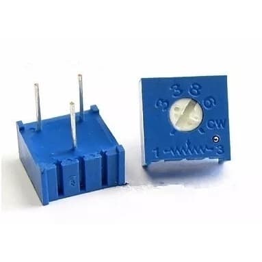 Kit 20 Peças - Trimpot 3386f 5k (502) Horizontal 1 Volta