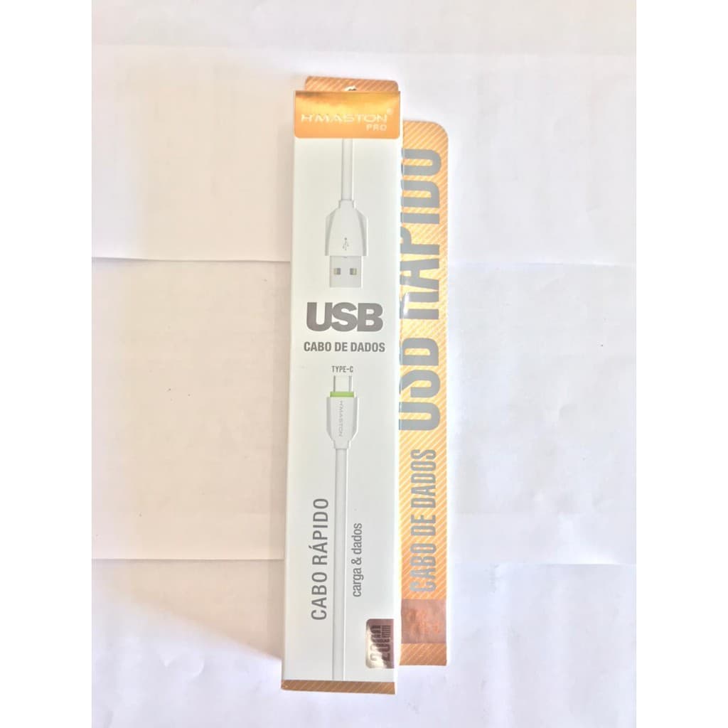 Cabo H´Maston USB-TIPO C (Cabo Rápido) 2 metros