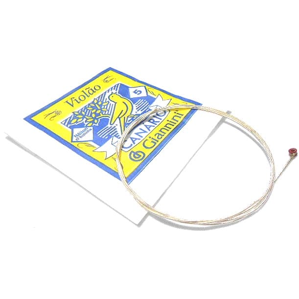 Kit Corda Violão Avulsa Nylon Com Bolinha 1/2/3/4/5/6 Giannini Canário