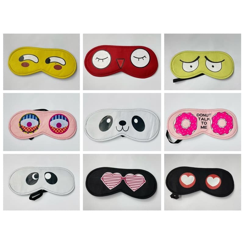 Máscara para Dormir / Tapa Olhos / Máscara de descanso coloridos