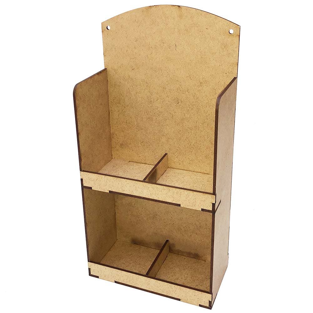 Kit com 2 Expositor display mdf 4 lugar pote geleia doce potinho