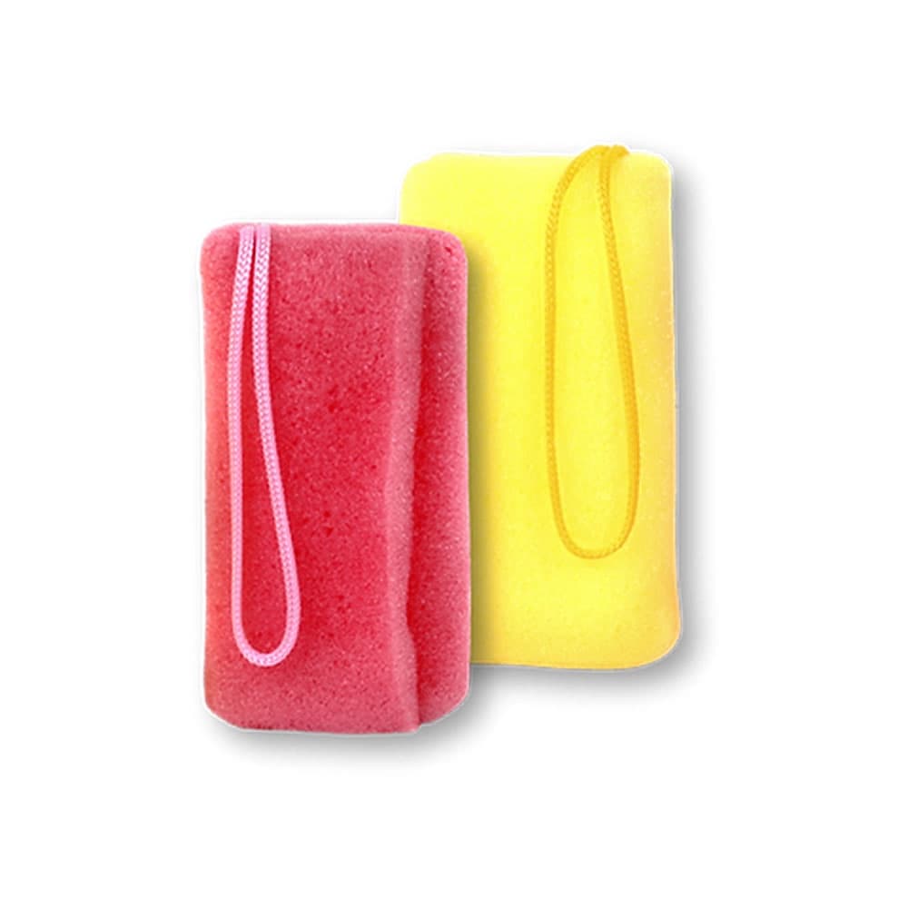 Esponja De Banho Sachê (par) - Isa Brasil