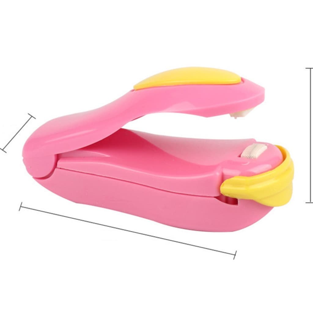 Mini Máquina De Selagem De Saco Térmico Pacote Selador Sacos De Plástico Térmico Fechamento De Saco De Alimentos Embalagem Seladora Portátil Acessórios De Cozinha