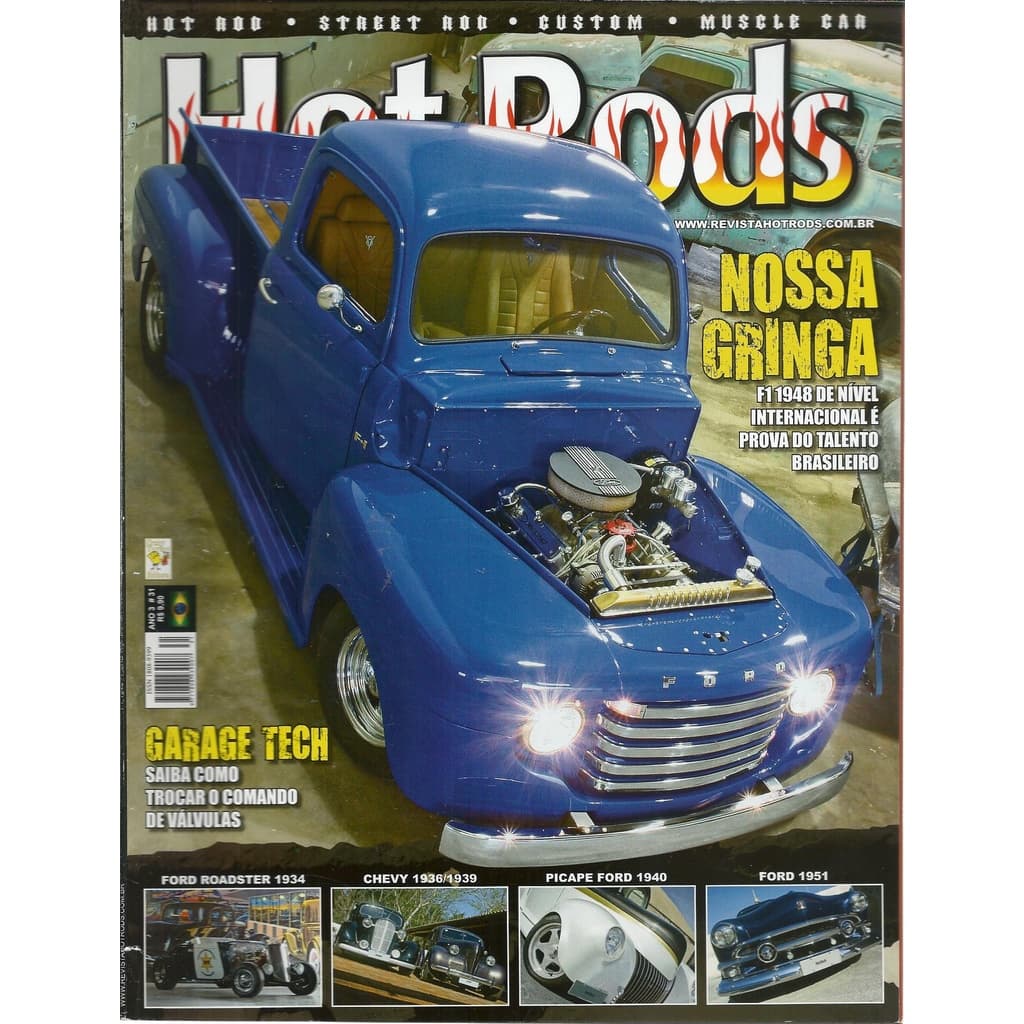 Revista Hot Rods, Ano 3, Nº 31