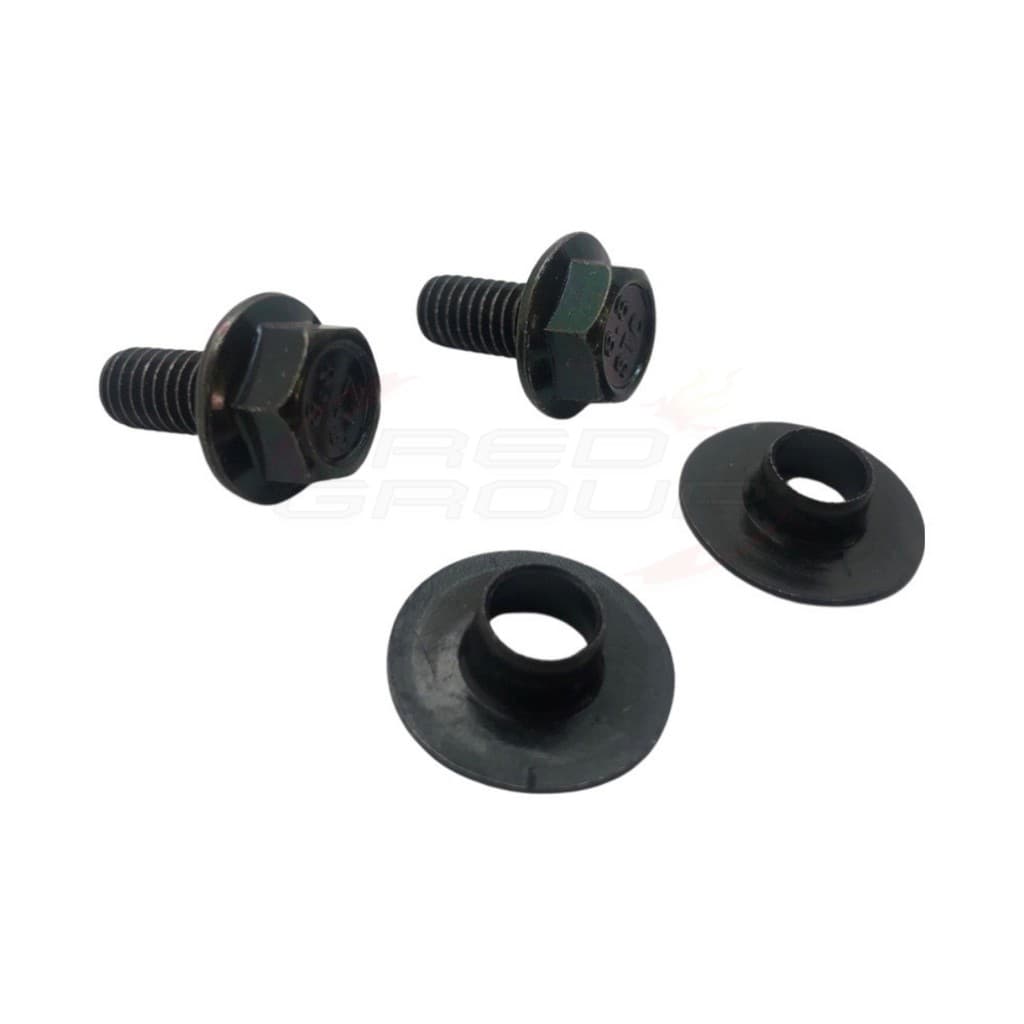 02 Parafusos + 2 Buchas Protetor Corrente Titan 160