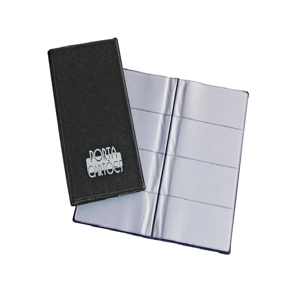 Porta Cartão Tipo Agenda 317 - Para 80 Cartões - Acp