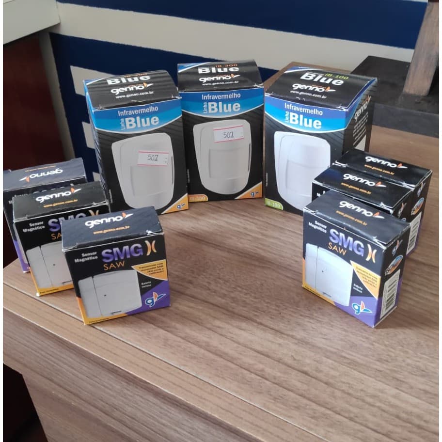 Kit Sensores Genno (IB100 - IB300 - Sensor Magnético) - Barato!!!