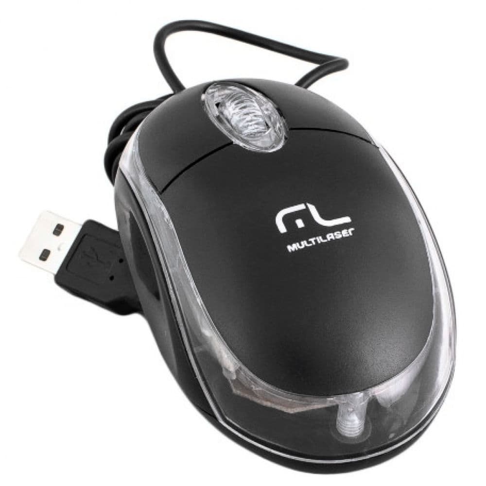 Mouse Óptico Usb P/ Notebook Windows Color Led Pc