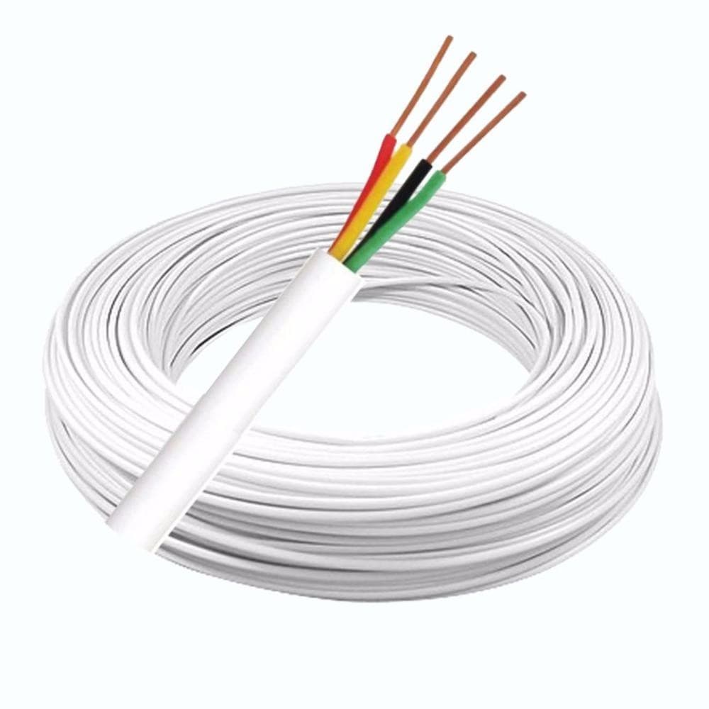 50 Metros De Cabo 2 Pares Interfone Alarmes Sensores