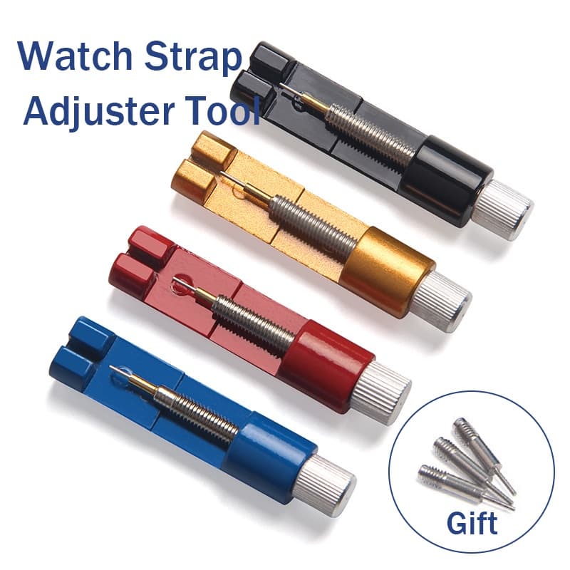 Assista Repair Tool Pulseira De Metal Pin Remover Comprimento Da Correia Elo Ajustar Relógio Cinta Ferramenta De Reparo Acessório Kit Para Relojoeiros