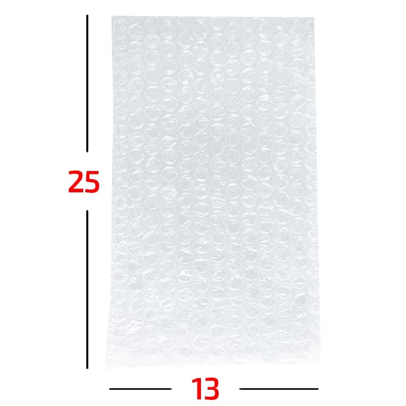 25 Saco Plástico Bolha Para Proteção De Objetos - 13x25 (12x24) Embalar Produtos Frágeis