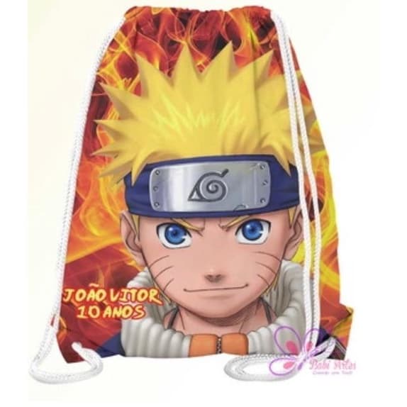 Kit 70 Sacochila Mochilinhas Ecobag Mochila 20x30 Personalizadas Lembrancinha Aniversário Personalizada - Qualquer Tema!