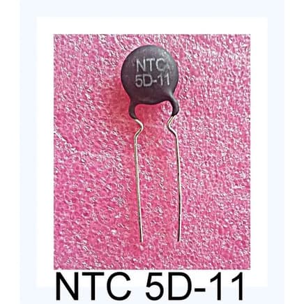 Kit 100 Peças - Termistor Ntc 5r 11mm 5d-11