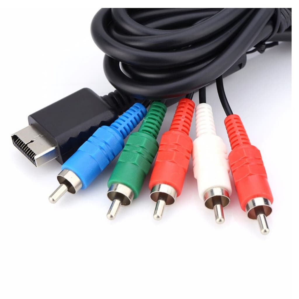 Cabo Video Componente Playstation 2 Ps2 - Ps3 em Alta Definição