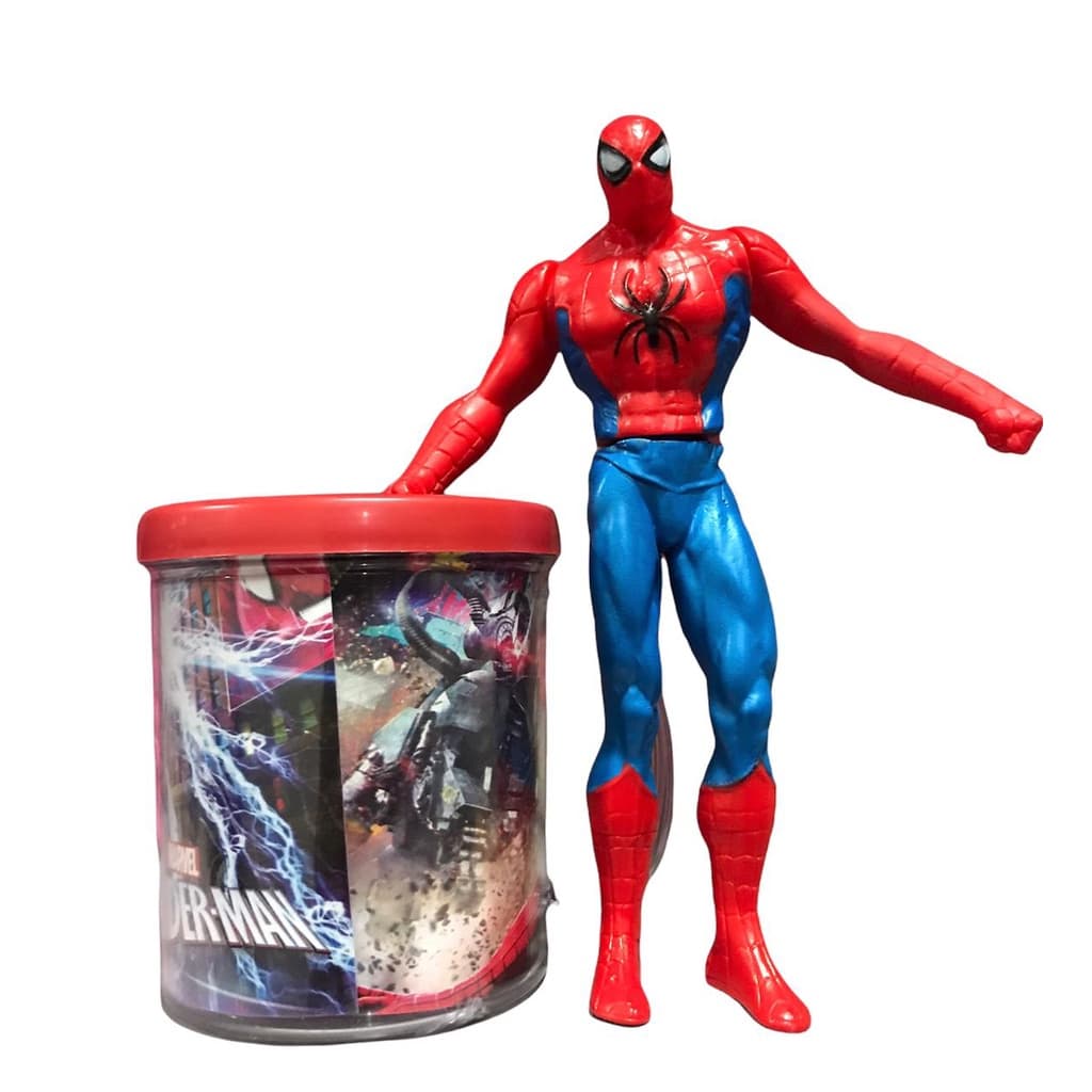 Boneco Homen Aranha + Caneca Personalizada 350ml