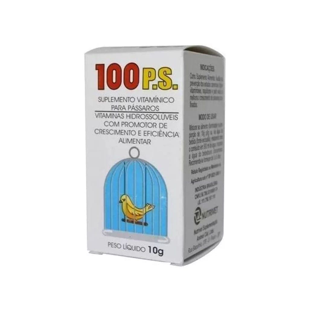100PS Sulpemento Vitamínico para aves