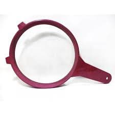 Peneira Grande  Coador Com Cabo Plástico 25 Cm
