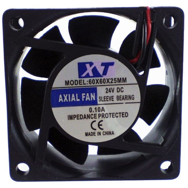 Micro Ventilador Cooler 60x60x25mm 24V