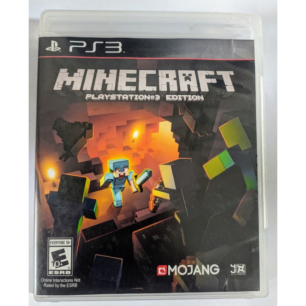 Minecraft Ps3 Edition Original Mídia Física Envio Imediato
