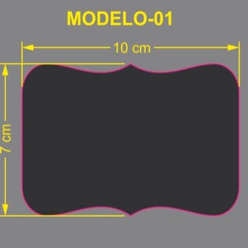 Lousa Adesiva Para Vidros Medidas 10cm X 7cm Ja Acompanha O Giz Acompanha Uma Unidade
