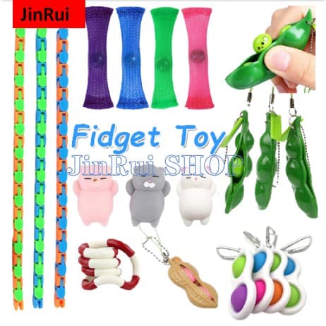 Fidget Toys Brinquedo Anti-Stress De Laço-Íris Para Alívio Do Estresse