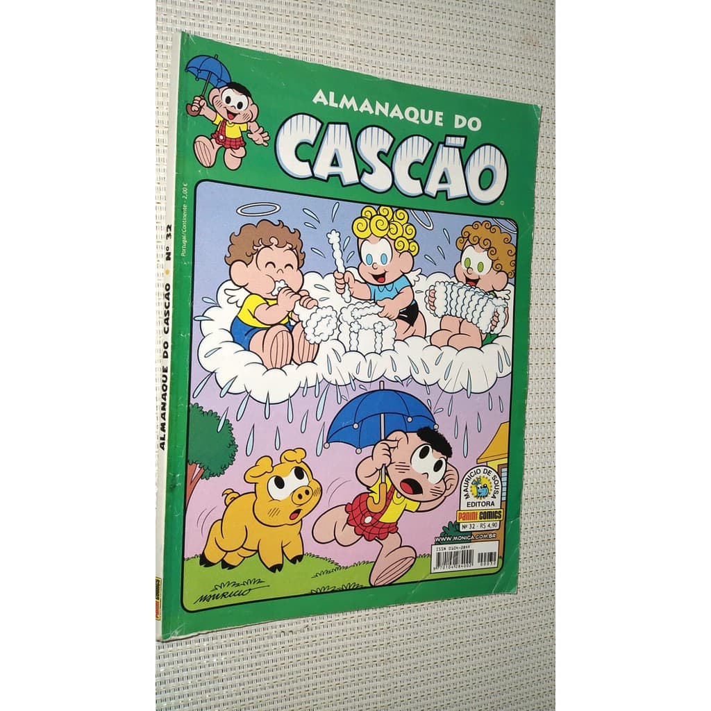Gibi Almanaque Da Cascão - Nº 32 - Panini Comics ( 1680 )