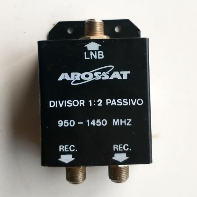 Divisor Sinal Arossat Divisor 1:2 Passivo 950 - 1450 Mhz