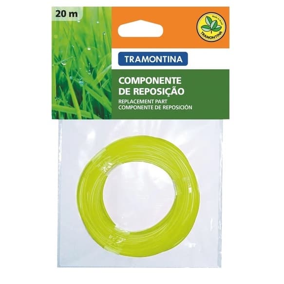 Fio De Nylon 1,8 mm 20m P/ Aparador Grama Tramontina