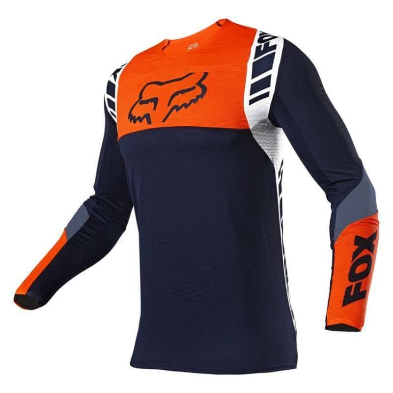 COD Em Estoque 2022 Nova Camiseta De Manga Comprida Estampada Motocross MTB Jersey Downhill Men
