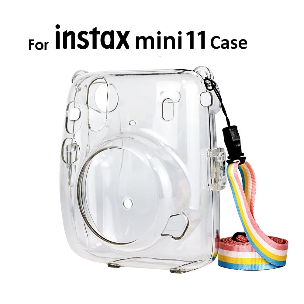 Crystal Transparente Hard Case For Fujifilm Instax Mini 11 Camera (Camera Not included)