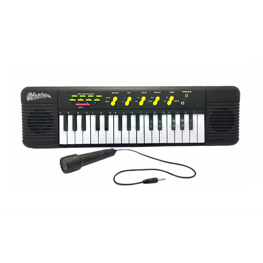 Teclado Infantil Brinquedo Com Microfone 37 Teclas Som SP