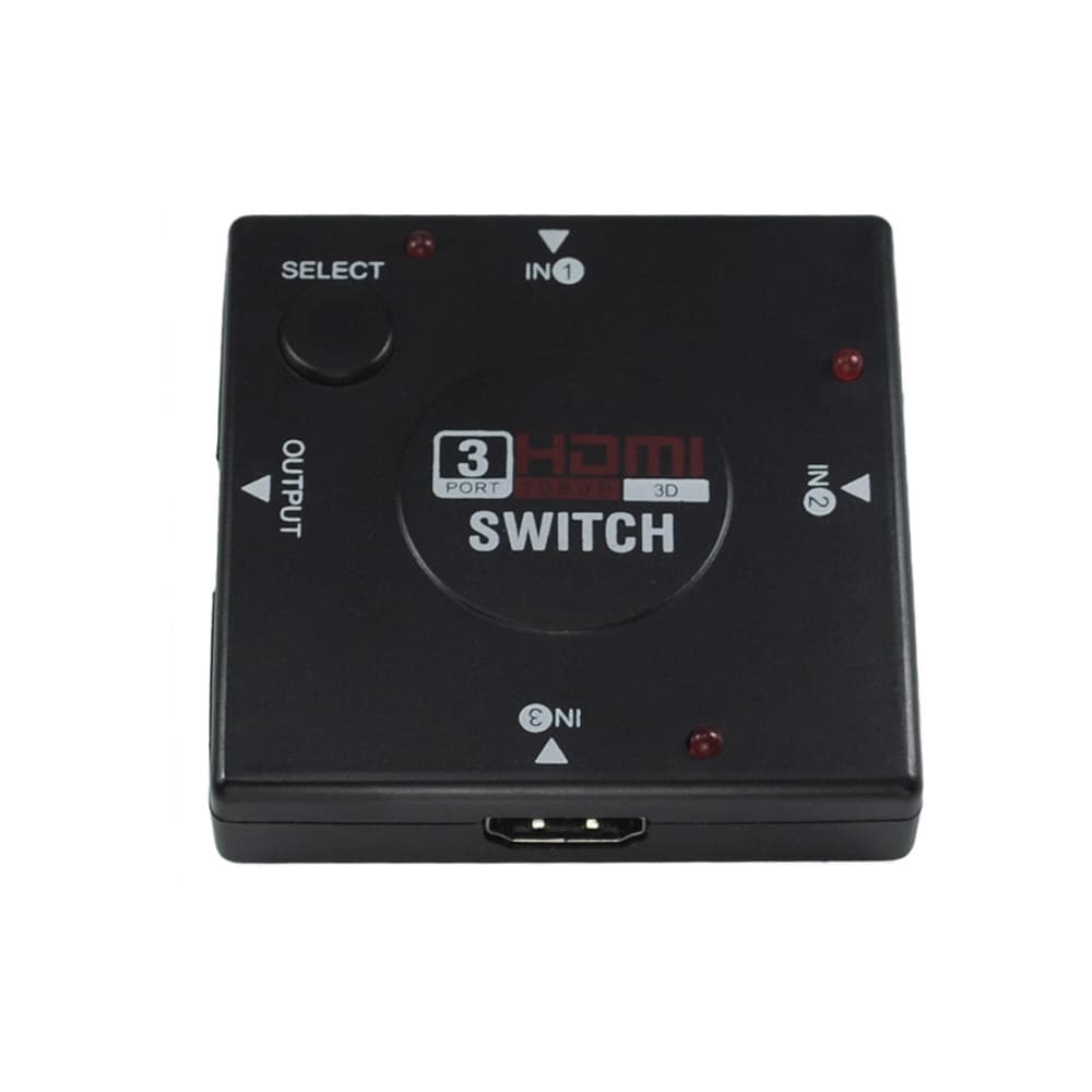 HDMI HUB Switch 3 Portas - XC-HUB-HDMI- X-Cell Novos e de Qualidade.