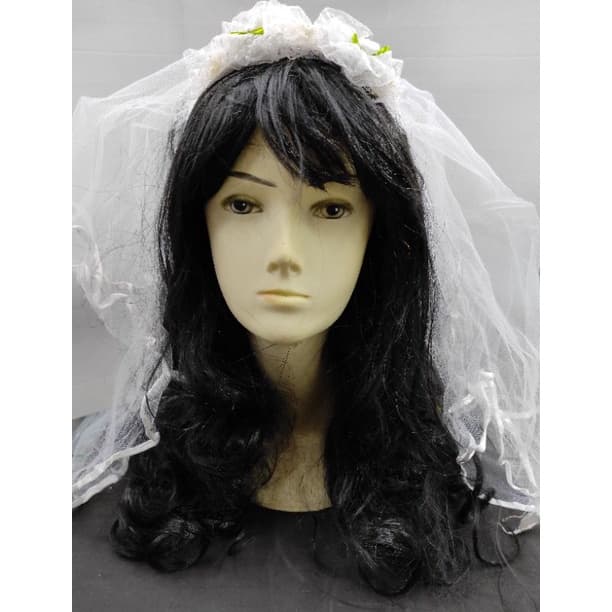 Arco Tiara com Véu de Noiva para Despedida de Solteira,Madrinhas, Chá de Panela, Festa Junina Julina Temática e Fantasia